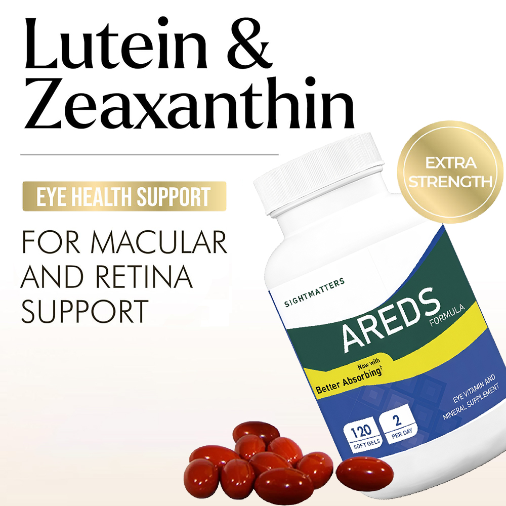 Food Zinc - AREDS 2 Göz Vitaminleri, Lutein ve