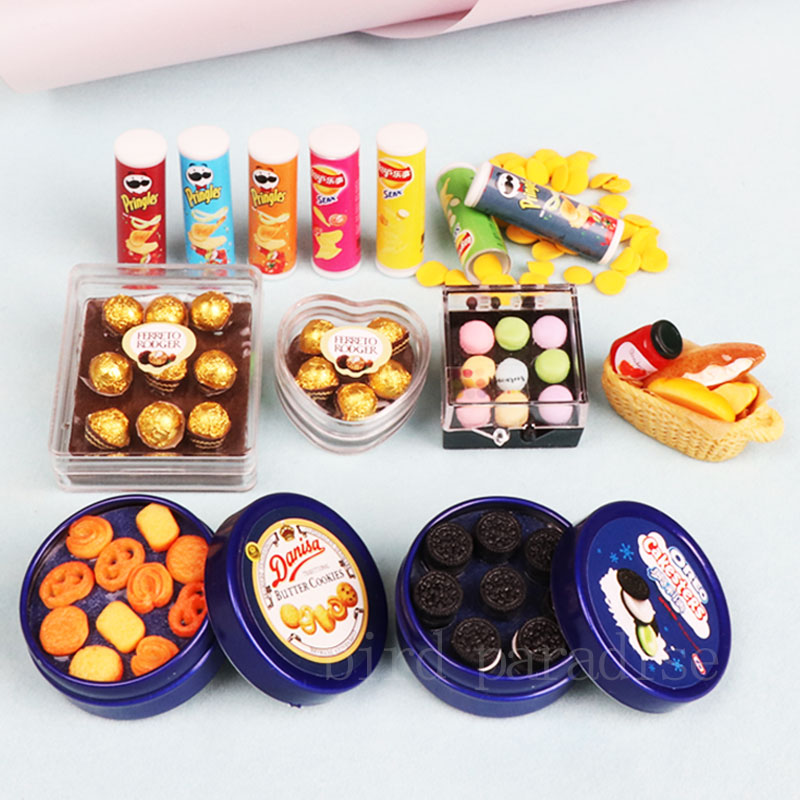Food Grocery Snacks - 1/6 Miniatrue Bebek Gıda Mini Çikolatalı