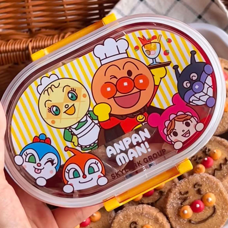 Food Grocery Snacks - Karikatür Anpanman Bento Taze Öğle Yemeği