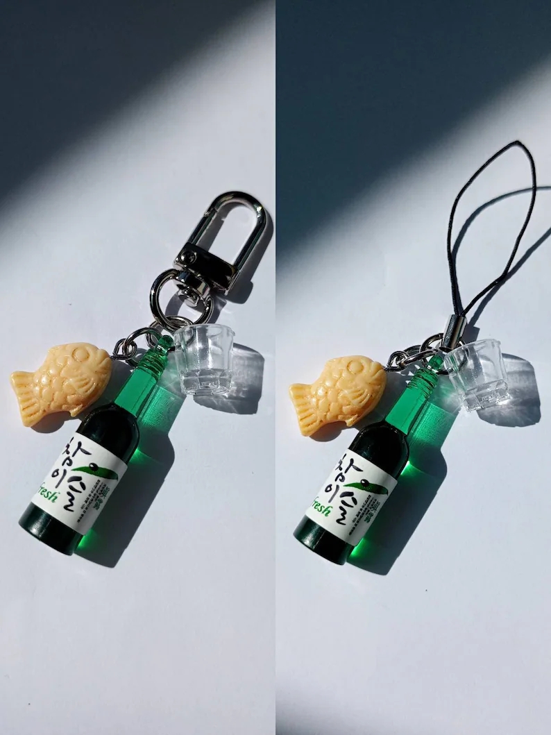 sokak yemeği anahtarlık Soju ş - Food Zinc incelemesi ve fiyatı