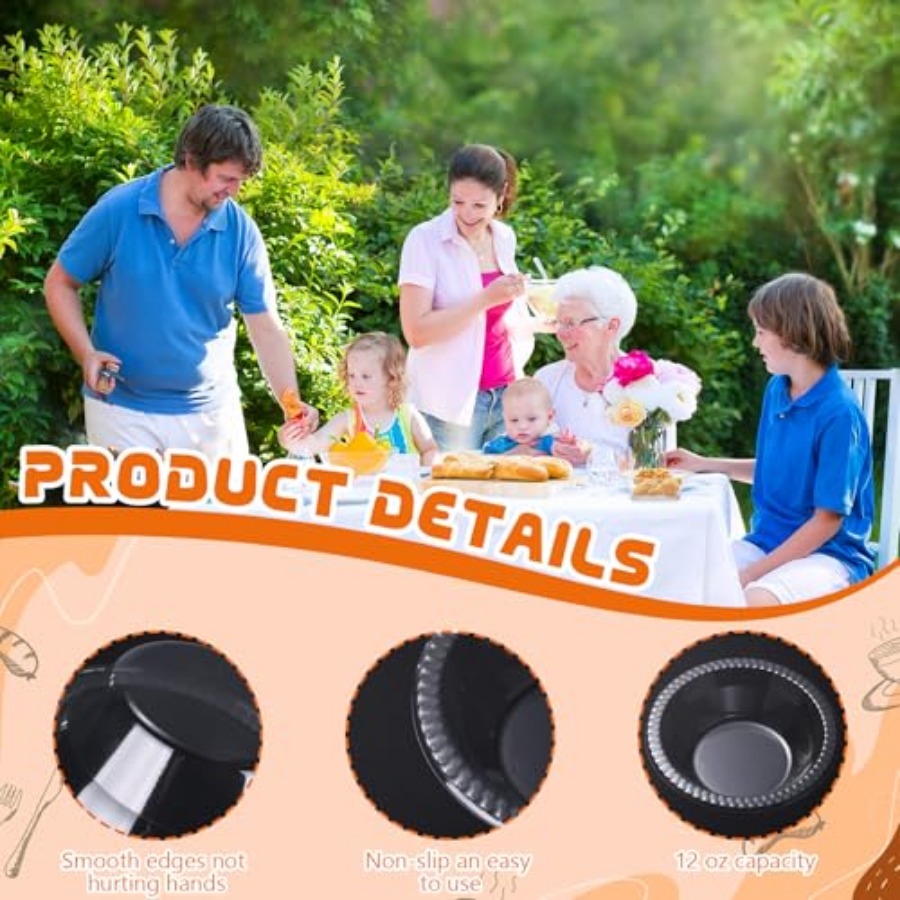 30'lu Paket 12 oz Tek Kullanım - Food And Snacks For Picnic incelemesi ve fiyatı